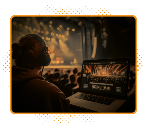Imagem sobre Transmissão de Eventos via Internet | Lumen Audiovisual